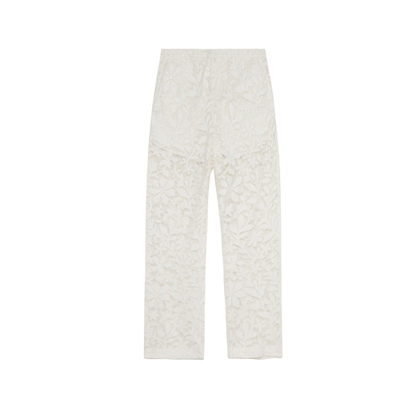Simkhai Braylen Cotton Lace Pant in White