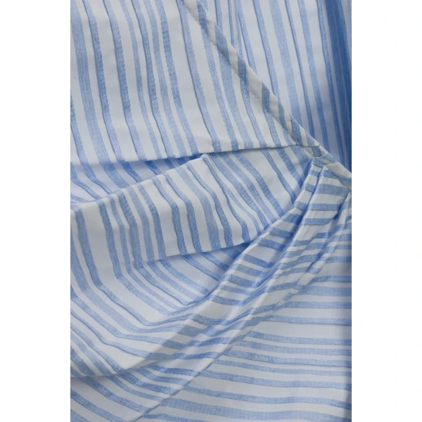 Simkhai Bria Sleeveless Top in Blue Stripe, view 7