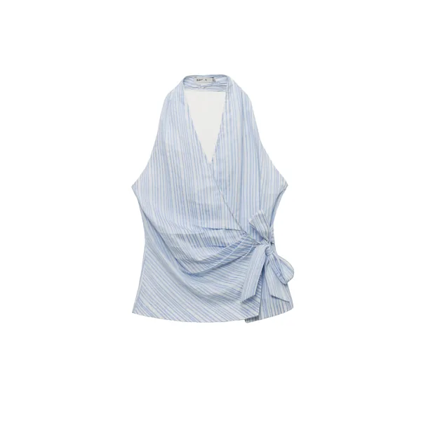 Simkhai Bria Sleeveless Top in Blue Stripe