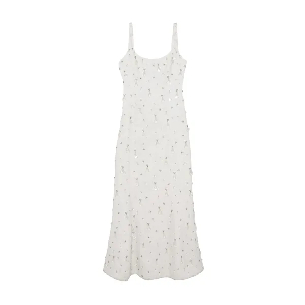 Simkhai Briella Embellished Gown in Ivory