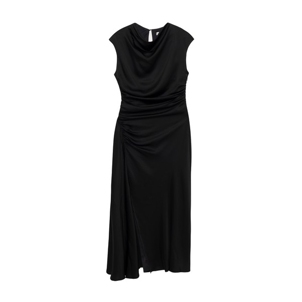 Simkhai Burke Draped Dress in Black