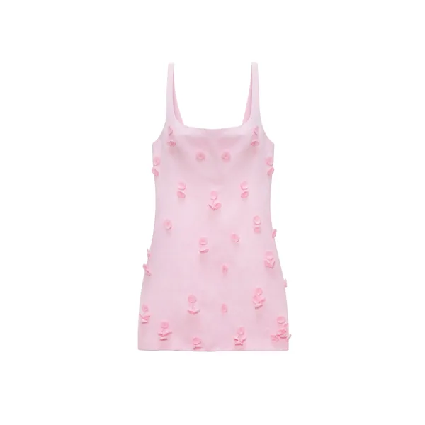 Simkhai Cailinn Mini Dress in Tulip