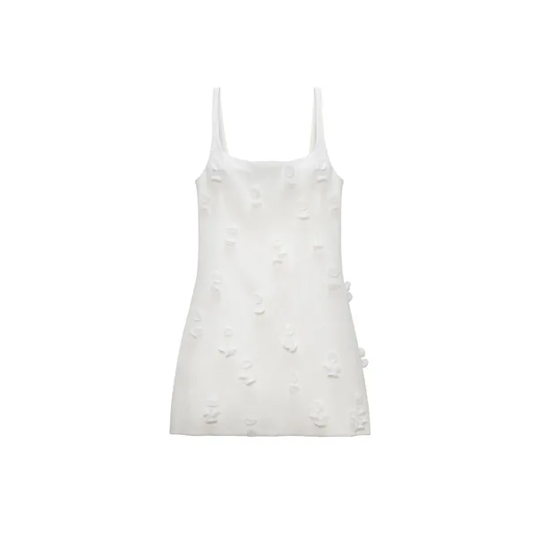 Simkhai Cailinn Mini Dress in White