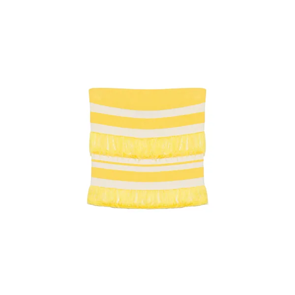 Simkhai Cairo Knit Tube Top in Solar Stripe