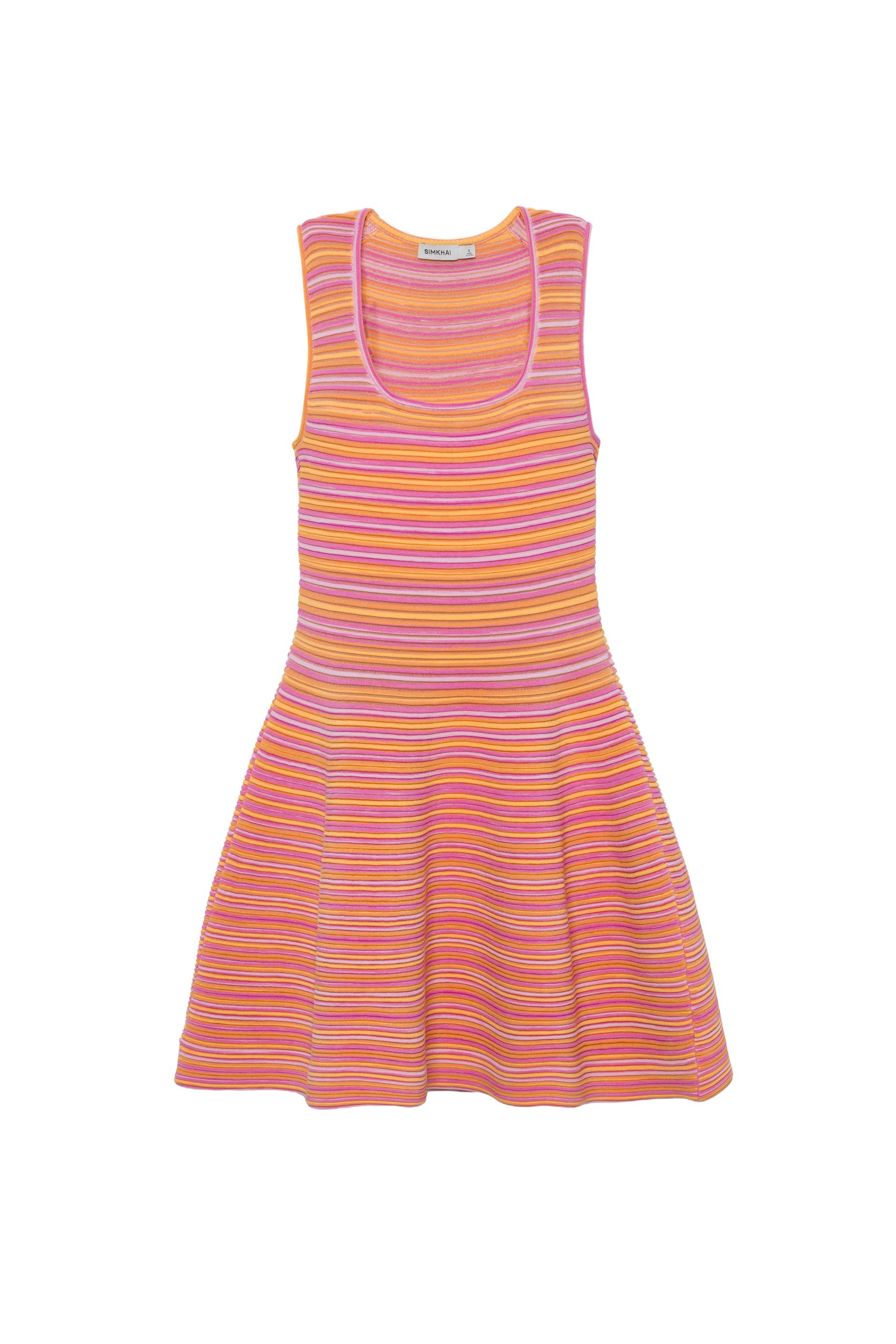 SIMKHAI Cally Mini Dress in Citrus Multi