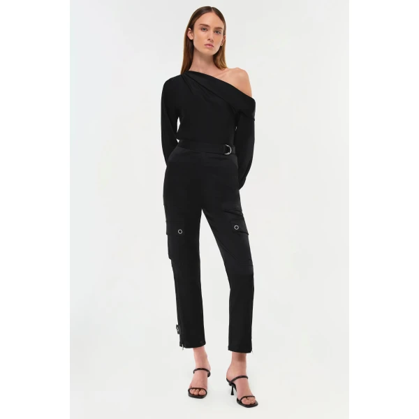 Simkhai Carolina Pant in Black, view 6