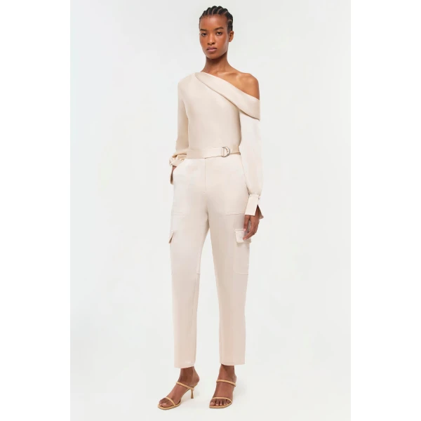 Simkhai Carolina Pant in Champagne, view 6