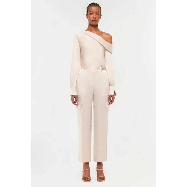 Simkhai Carolina Pant in Champagne, view 7