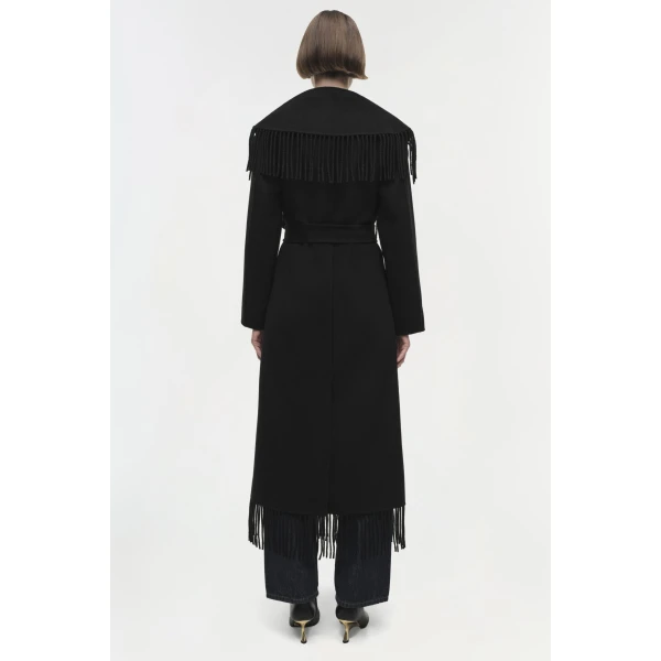 Simkhai Carrie Coat in Black, view 5
