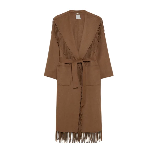 Carrie Coat in Camel