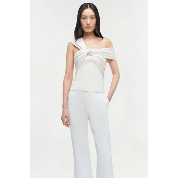 Simkhai Celiana Top in Ivory, view 2