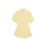 Simkhai Cleo Cotton Mini Dress in Buttercream