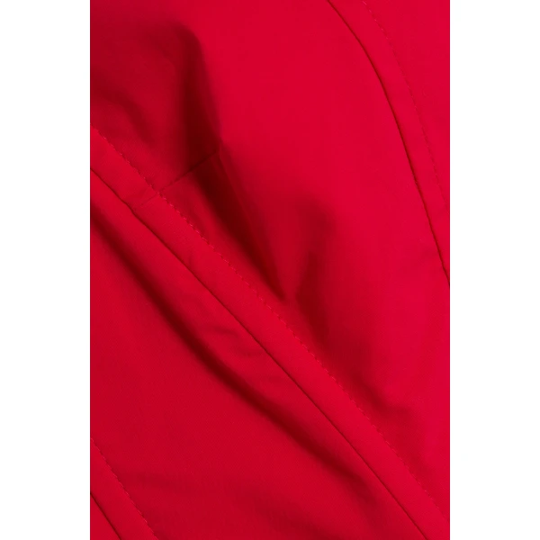 Simkhai Clio Cotton Bustier Top in Scarlet, view 7