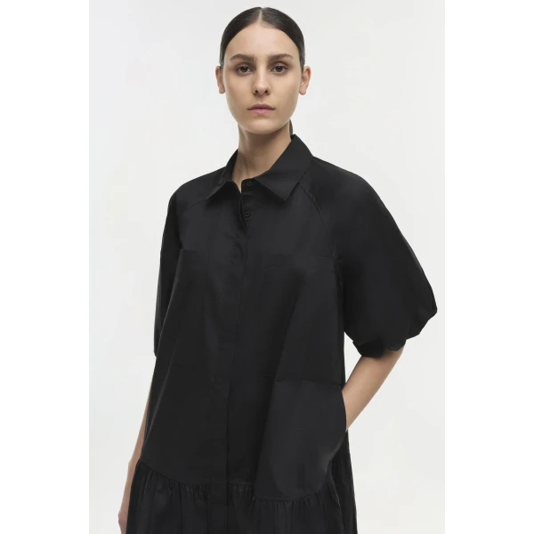 Simkhai Crissy Dress in Black, view 2