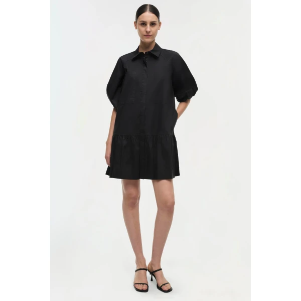 Simkhai Crissy Dress in Black, view 6