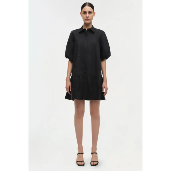 Simkhai Crissy Dress in Black, view 7