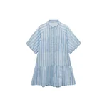 Simkhai Crissy Mini Dress in Oxford Blue Multi