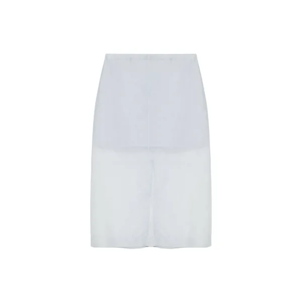 Simkhai Dana Organza Midi Skirt in Periwinkle Sky