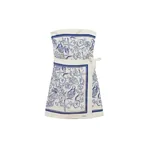 Simkhai Darbie Linen Bustier Mini Dress in Blueberry Multi