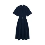 Simkhai Deanna Cotton Midi Dress in Midnight