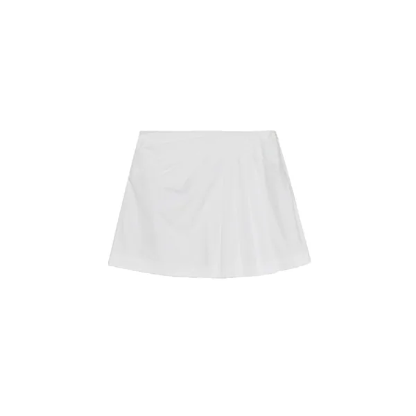 Simkhai Devlin Pleated Mini Skort in White Skirt