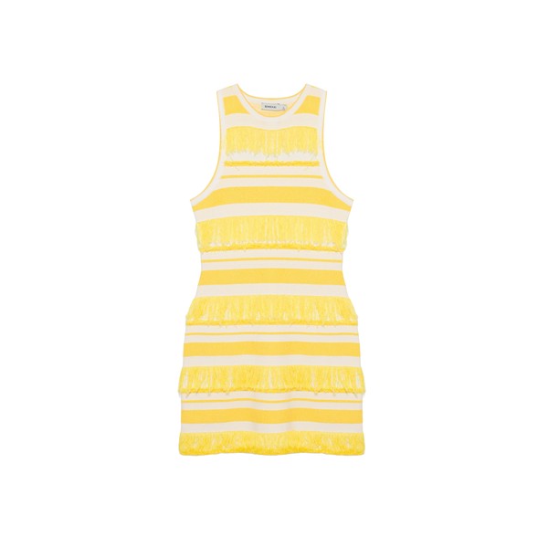 Simkhai Elly Knit Mini Dress in Solar Stripe