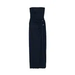 Simkhai Emma Strapless Jersey Gown in Midnight
