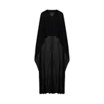 Simkhai Genoa Crinkle Jersey Cape in Black