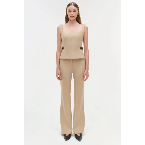 Simkhai Kenna Trouser in Light Camel, view 7