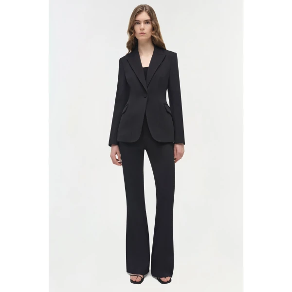 Simkhai Meyers Twill Blazer in Black, view 6