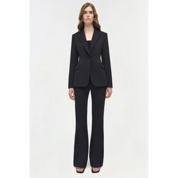 Simkhai Meyers Twill Blazer in Black, view 7