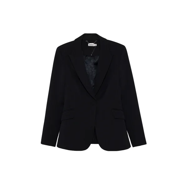 Simkhai Meyers Twill Blazer in Black