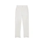 Simkhai River Straight Leg Denim in Distressed White