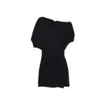 Simkhai Shania Off Shoulder Knit Mini Dress in Black