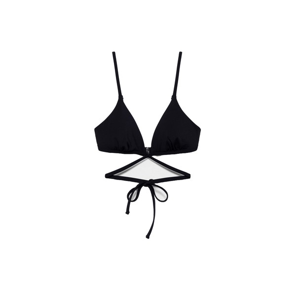Simkhai Signature Harlen Top in Black