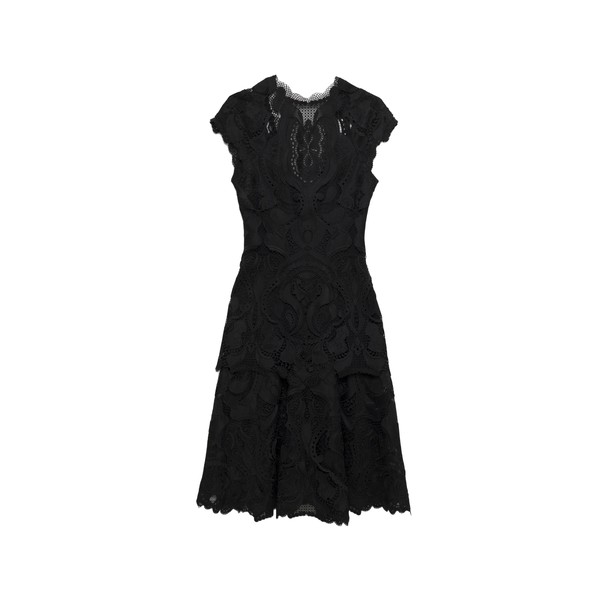 Simkhai Signature Laura Lace Dress in Black