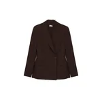 Simkhai Surabhi Blazer in Chocolate