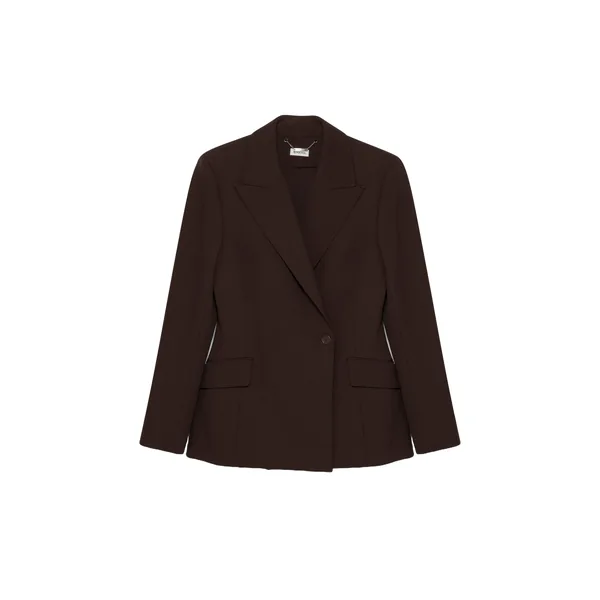 Simkhai Surabhi Blazer in Chocolate
