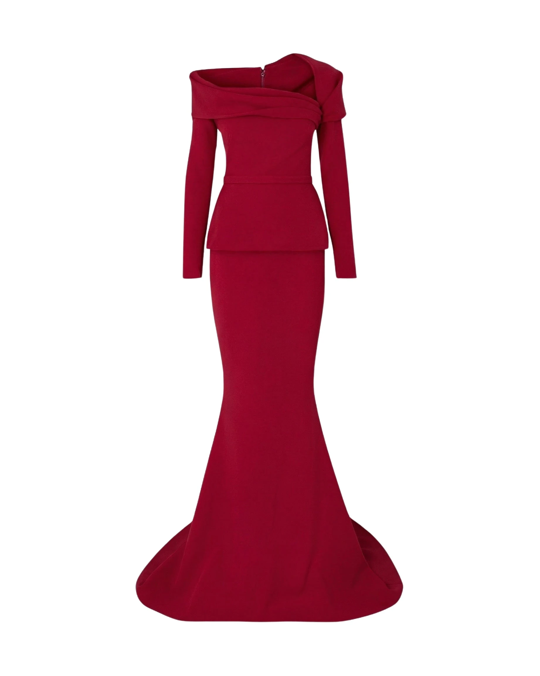 Andra Azalea Red Long Dress