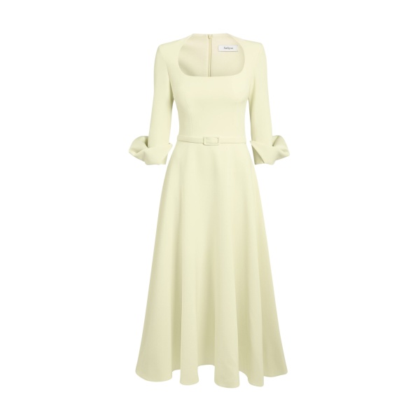 Safiyaa Ellis Midi Dress in Buttermilk