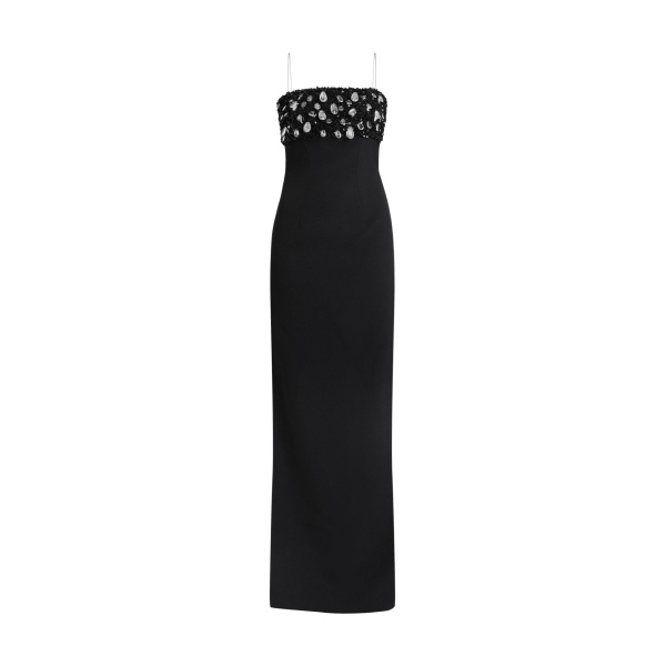 Safiyaa Nyra Long Dress in Black