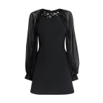 Safiyaa Yonah Mini Dress in Black