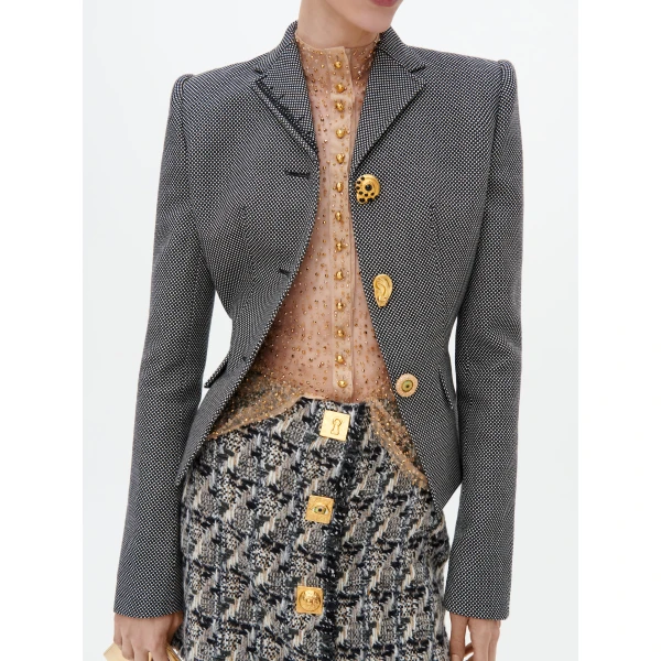 Schiaparelli A-Line Miniskirt Skirt, view 2