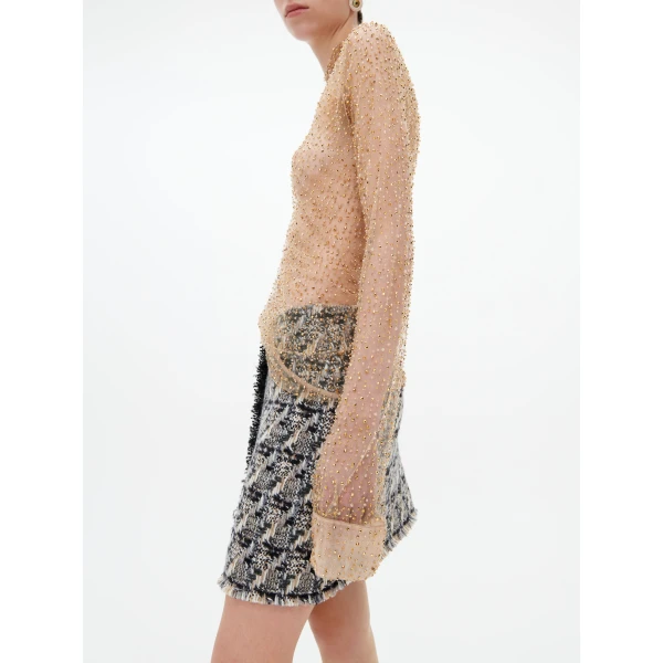 Schiaparelli A-Line Miniskirt Skirt, view 5