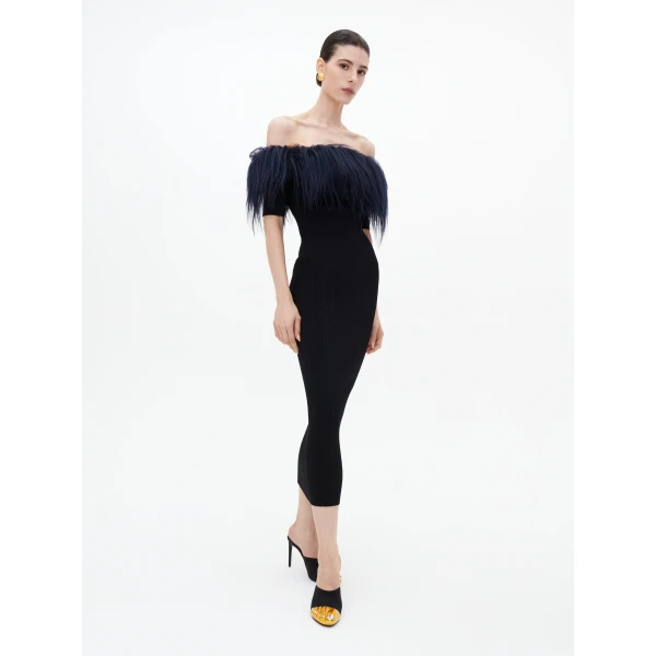 Schiaparelli Bi-Material Dress, view 3