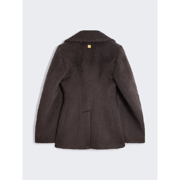 Schiaparelli Bijoux Buttons Peacoat Coat, view 2