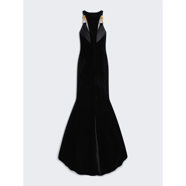 Schiaparelli Bijoux Straps Mermaid Dress, view 2