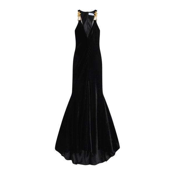 Schiaparelli Bijoux Straps Mermaid Dress