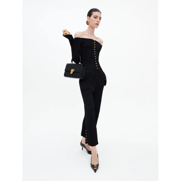 Schiaparelli Boat-Neck Top, view 3