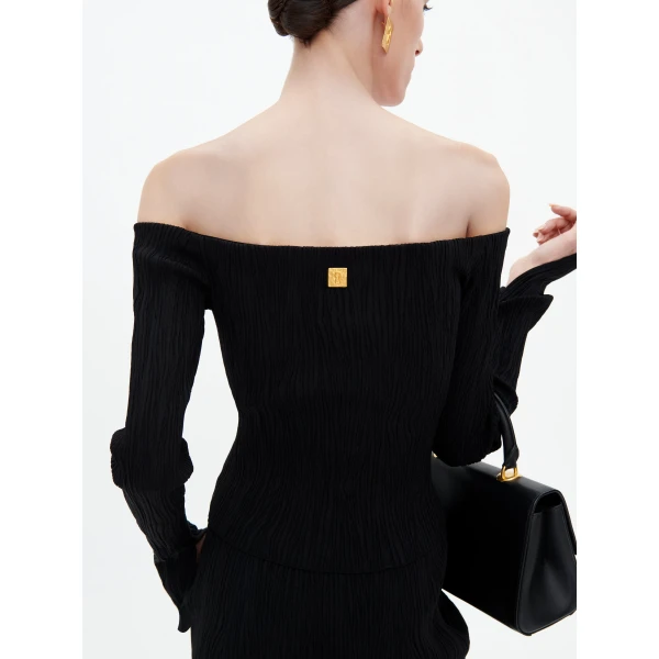 Schiaparelli Boat-Neck Top, view 4